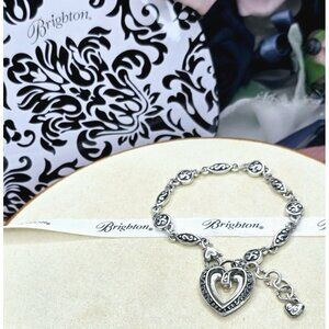Brighton Claasic Ellington Silver-plated Charm Bracelet